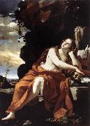 Simon Vouet St Mary Magdalene oil on canvas